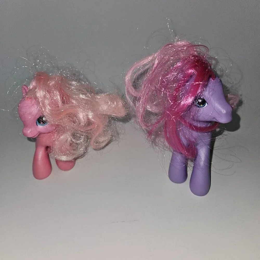 4 MLP My Little Pony Mixed Lot Sweetie Belle Amberlocks Pinkie Pie Starsong 2007